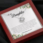 To My Daughter, Love Knot Necklace