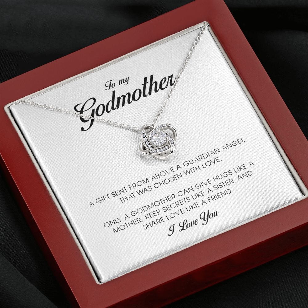 To My Godmother, Love Knot Necklace