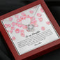 To My Daughter, Love Knot Necklace