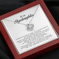 To My Stepdaughter Gift, Love Knot Necklace
