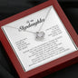 To My Stepdaughter Gift, Love Knot Necklace