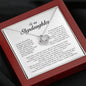 To My Stepdaughter Gift, Love Knot Necklace