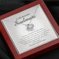 Love Knot Necklace, To My Beautiful Soulmate