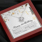 Happy 16th Birthday, Love Knot Necklace