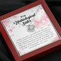 To My Unbiological Sister, Love Knot Necklace