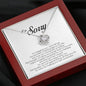 I'm Sorry Gift For Her, Love Knot Necklace