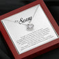 I'm Sorry Gift, Love Knot Necklace