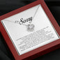 I'm Sorry Gift For Her, Love Knot Necklace