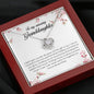 To My Amazing Granddaughter, Love Knot Necklace