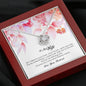 To My Wife, Love Knot Necklace