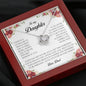 To My Daughter, Love Knot Necklace