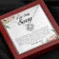 I Am Truly Sorry, Love Knot Necklace