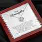 To My Stepdaughter Gift, Love Knot Necklace
