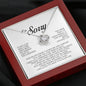 I'm Sorry Gift For Her, Love Knot Necklace