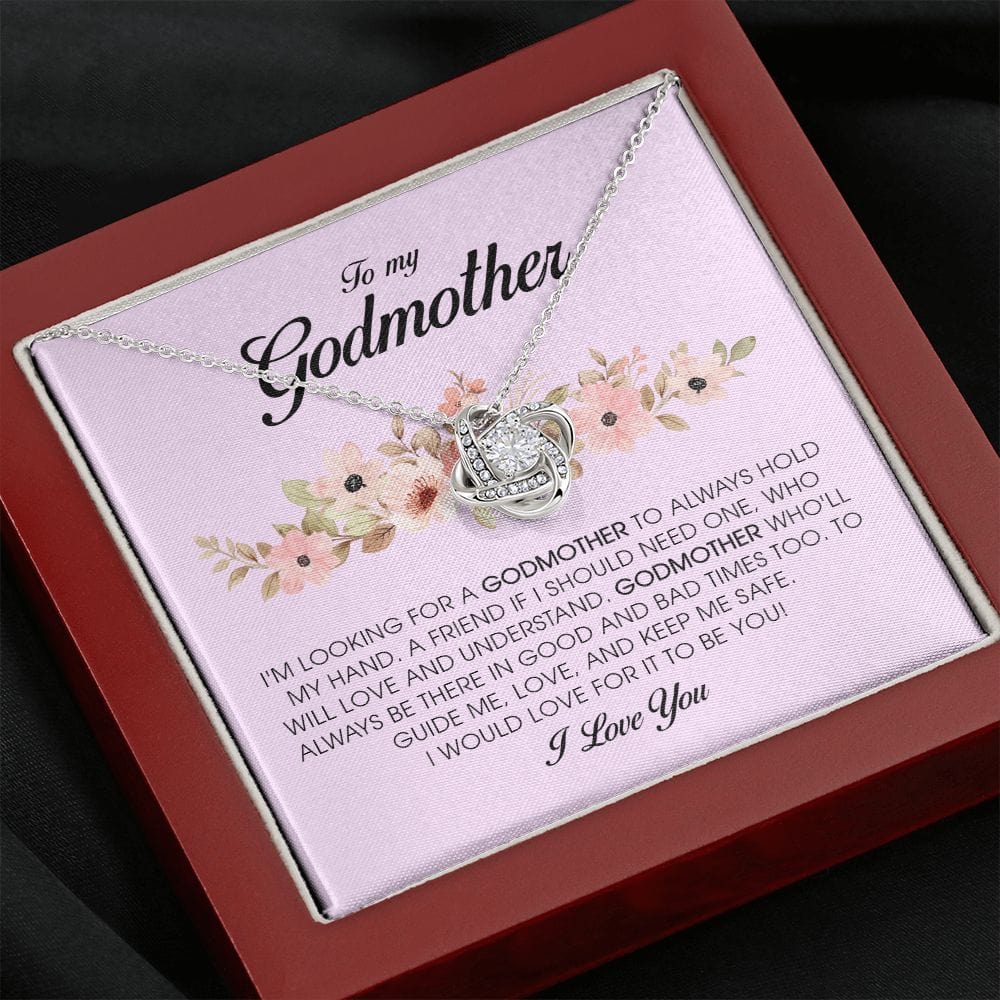 To My Godmother, Love Knot Necklace