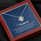 To My Soulmate, Love Knot Necklace
