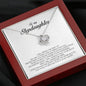 To My Stepdaughter Gift, Love Knot Necklace