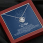 To My Future Wife, Love Knot Necklace