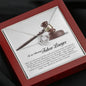 Future Lawyer Gift, Love Knot Necklace