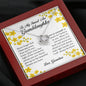 To My SmartAss Granddaughter, Love Knot Necklace