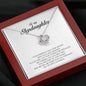 To My Stepdaughter Gift, Love Knot Necklace