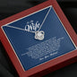 To My Wife, Love Knot Necklace