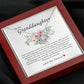 To My Granddaughter, Love Knot Necklace