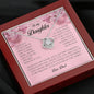 To My Daughter, Love Knot Necklace