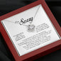 I'm Sorry Gift For Her, Love Knot Necklace