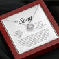 I'm Sorry Gift For Her, Love Knot Necklace
