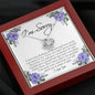 I'm Sorry Gift for Her, Love Knot Necklace