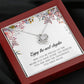Enjoy The Next Chapter, Love Knot Necklace