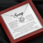 I'm Sorry Gift, Love Knot Necklace