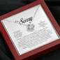 I'm Sorry Gift For Her, Love Knot Necklace