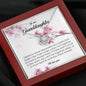 To Our Granddaughter, Love Knot Necklace