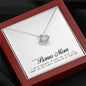To my Bonus Mom Gift, Love Knot Necklace