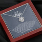 To My Wife, Love Knot Necklace