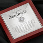 Love Knot Necklace, To My Stunning Soulmate