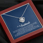 To My Soulmate, Love Knot Necklace