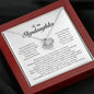 To My Stepdaughter Gift, Love Knot Necklace