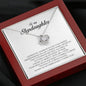 To My Stepdaughter Gift, Love Knot Necklace