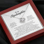 To My Stepdaughter Gift, Love Knot Necklace