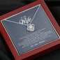 To My Wife, Love Knot Necklace