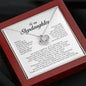 To My Stepdaughter Gift, Love Knot Necklace