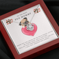 Love Knot Necklace, Pug Mom Gift, Dog Mom Gift, Pug Lover Gift, Pug Mom Christmas Gift, Pug Mommy Birthday Gift