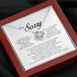 I'm Sorry Gift For Her, Love Knot Necklace