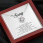 I'm Sorry Gift For Her, Love Knot Necklace