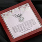 To My Wife, Love Knot Necklace