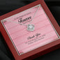 To My Maid of Honor, Love Knot Necklace
