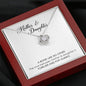 Mother & Daughter Gift, Love Knot Necklace